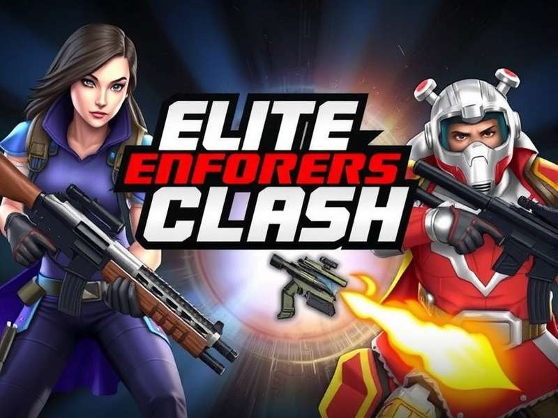 Elite Enforcers Border Clash Game Cover