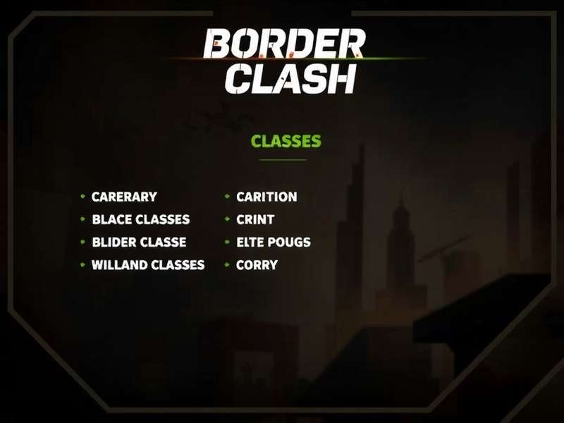 Elite Enforcers Border Clash Character Classes